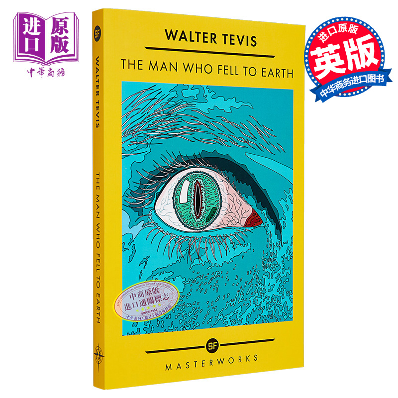 坠落地球的人 科幻大师佳作系列 The Man Who Fell to Earth 英文原版 Walter Tevis 提名雨果奖 经典科幻小说【中商原版】