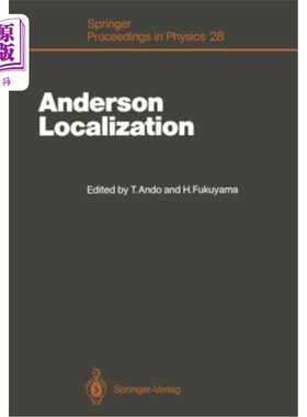 海外直订Anderson Localization: Proceedings of the International Symposium, Tokyo, Japan, 安德森本地化：国际研讨会论