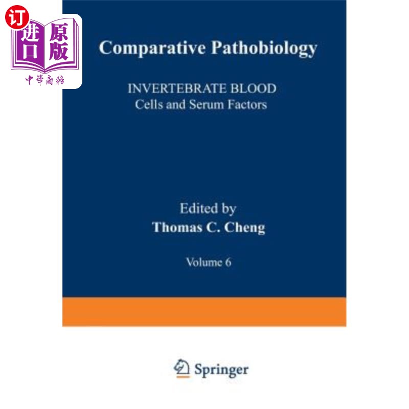 海外直订Invertebrate Blood: Cells and Serum Factors 无脊椎动物血液：细胞和血清因子