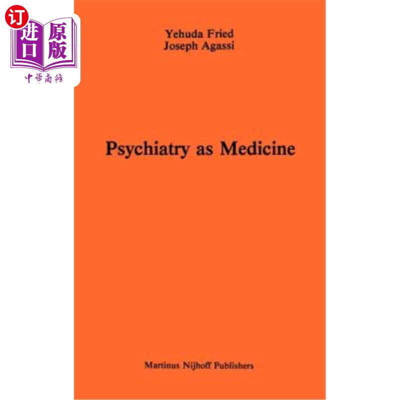 海外直订医药图书Psychiatry as Medicine: Contemporary Psychotherapies 作为医学的精神病学:当代心理治疗