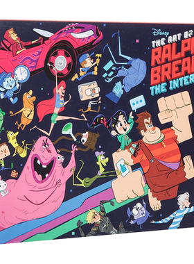 【中商原版】无敌破坏王2:大闹互联网 电影设定集 英文原版 Art of Ralph Breaks the Internet 电影精装艺术画册