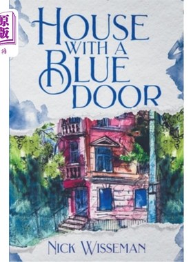 海外直订House with a Blue Door 有蓝色门的房子