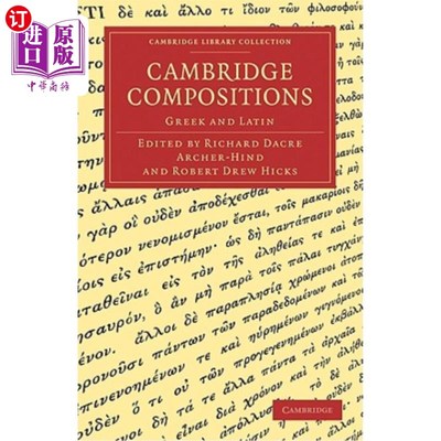 海外直订Cambridge Compositions: Greek and Latin 剑桥作文：希腊语和拉丁语