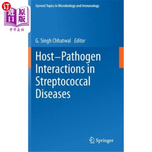 海外直订医药图书Host-Pathogen Interactions in Streptococcal Diseases 宿主-病原体在链球菌疾病中的相互作用