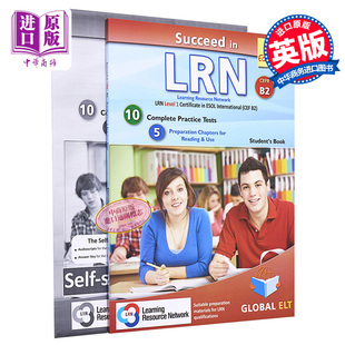 Succeed study 备考自学套装 中商原 LRN Tests CEFR 含答案 Self Practice B2等级 模拟测试 iESOL考试冲刺宝典