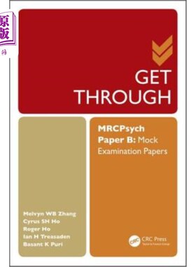 海外直订医药图书Get Through Mrcpsych Paper B: Mock Examination Papers 通过mrc心理学试卷B:模拟考试试卷