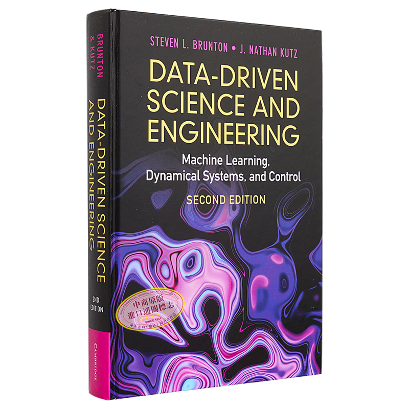 预售 数据驱动科学与工程 英文原版 Data-Driven Science and Engineering Steven L Brunton 计算机数据 【中商原版】