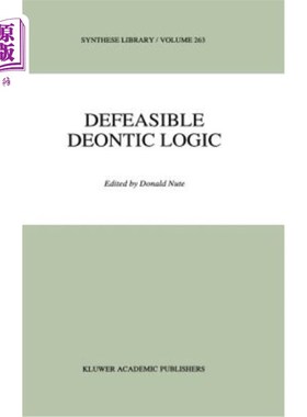 海外直订Defeasible Deontic Logic 可解除道义逻辑