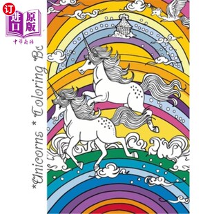 海外直订Unicorns Coloring Book: 