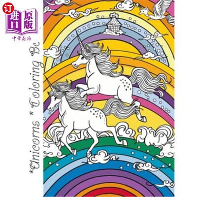 海外直订Unicorns Coloring Book: 
