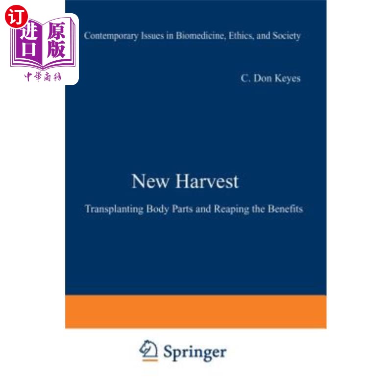 海外直订医药图书New Harvest: Transplanting Body Parts and Reaping the Benefits