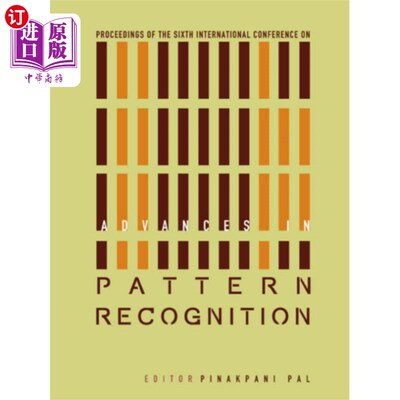 海外直订Advances In Pattern Recognition - Proceedings Of The 6th International Conferenc 模式识别研究进展——第六届国