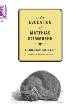 海外直订An Evocation of Matthias Stimmberg 《马提亚斯·斯廷伯格的回忆