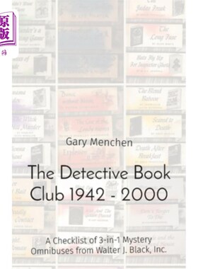 海外直订The Detective Book Club 1942 - 2000: A Checklist of 3-in-1 Mystery Omnibuses fro 侦探读书俱乐部194