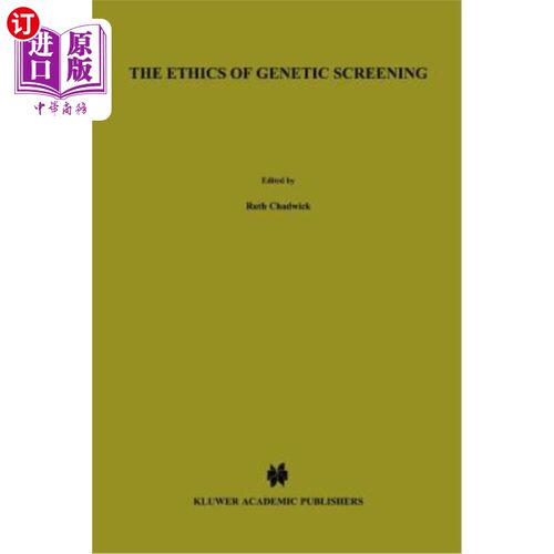 海外直订医药图书The Ethics of Genetic Screening 基因筛选的伦理学