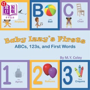 婴儿伊兹 123s和第一个单词 Firsts and First 123s ABCs 第一次：ABCs 海外直订Baby Words Izzy