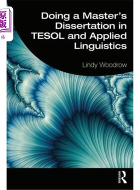 海外直订Doing a Master's Dissertation in TESOL and Applied Linguistics 做英语教学与应用语言学硕士论文