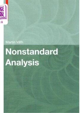 海外直订Nonstandard Analysis 非标准分析