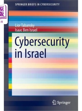 海外直订Cybersecurity in Israel 以色列的安全