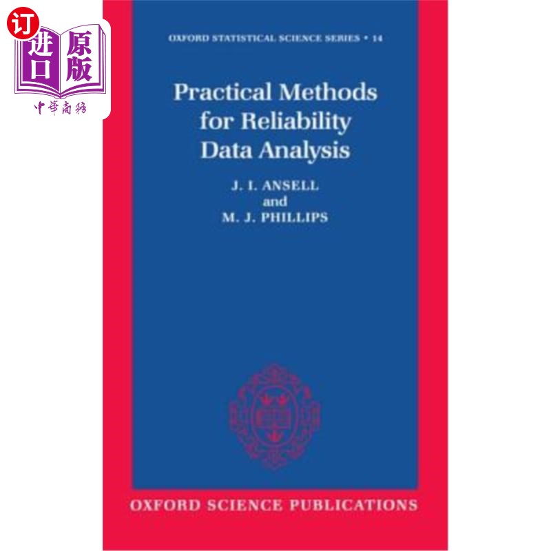 海外直订Practical Methods for Reliability Data Analysis 可靠性数据分析的实用方法