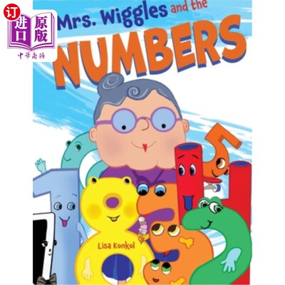 海外直订Mrs. Wiggles and the Numbers: Counting Book for Children, Math Read Aloud Pictur 威格斯太太和数字:儿童数数