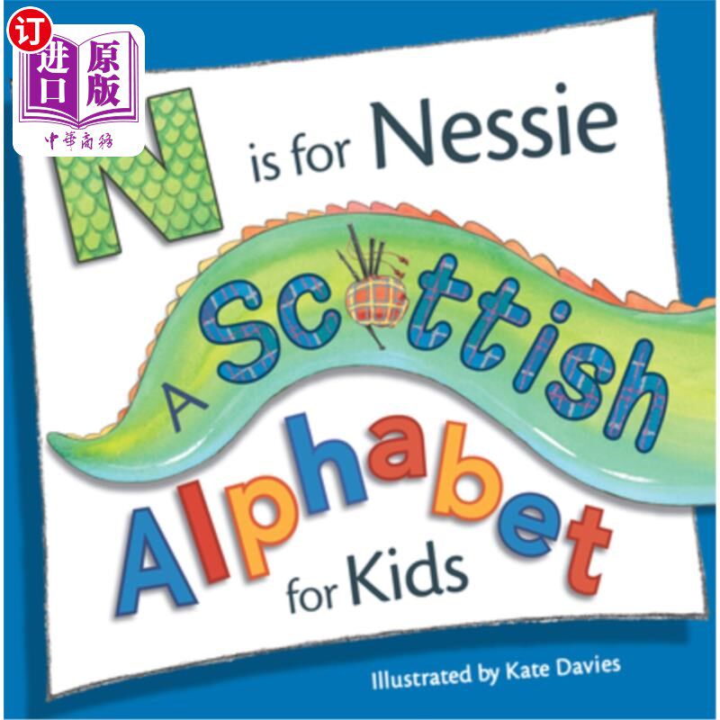 海外直订N Is for Nessie: A Scottish Alphabet for Kids N是尼斯湖水怪:儿童苏格兰字母