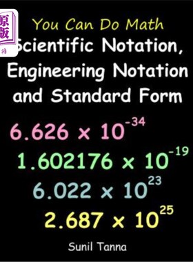 海外直订You Can Do Math: Scientific Notation, Engineering Notation and Standard Form 你可以做数学：科学符号，工程符