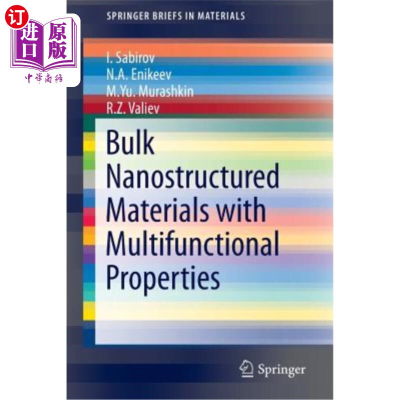海外直订Bulk Nanostructured Materials with Multifunctional Properties