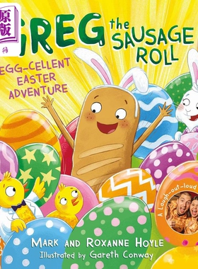 现货 香肠卷格雷格 旅程 Greg the Sausage Roll Egg-cellent Easter Adventure 英文原版 儿童绘本 搞笑故事图画书【中商原版】