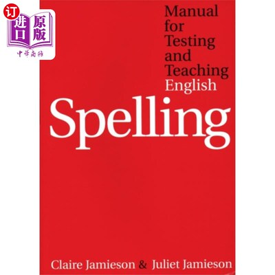 海外直订Manual for Testing and Teaching English Spelling 英语拼写测试与教学手册
