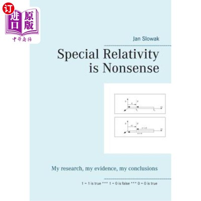 海外直订Special Relativity Is Nonsense 狭义相对论是无稽之谈