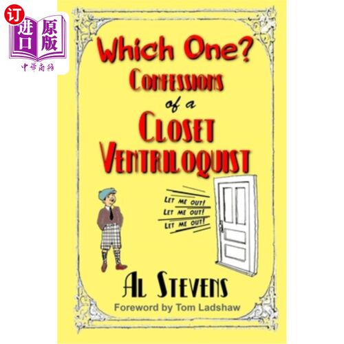 海外直订Which One? Confessions of a Closet Ventriloquist 哪一个？秘密口技表白