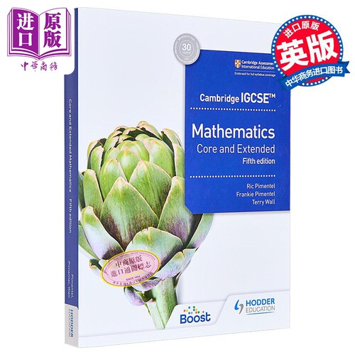 Cambridge IGCSE Mathematics Core and Extended 5th edition 剑桥IGCSE核心与扩展数学教材 第5版【中商原版】