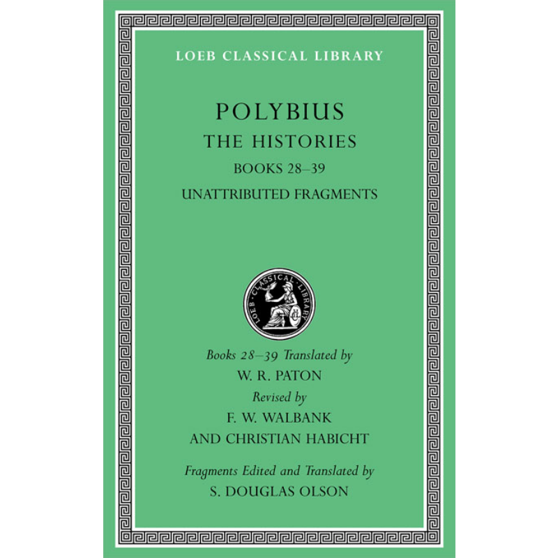 通史 卷3 希腊语-英文双语 波力比阿斯 The Histories Vol VI 英文原版 William Paton Polybius【中商原版】