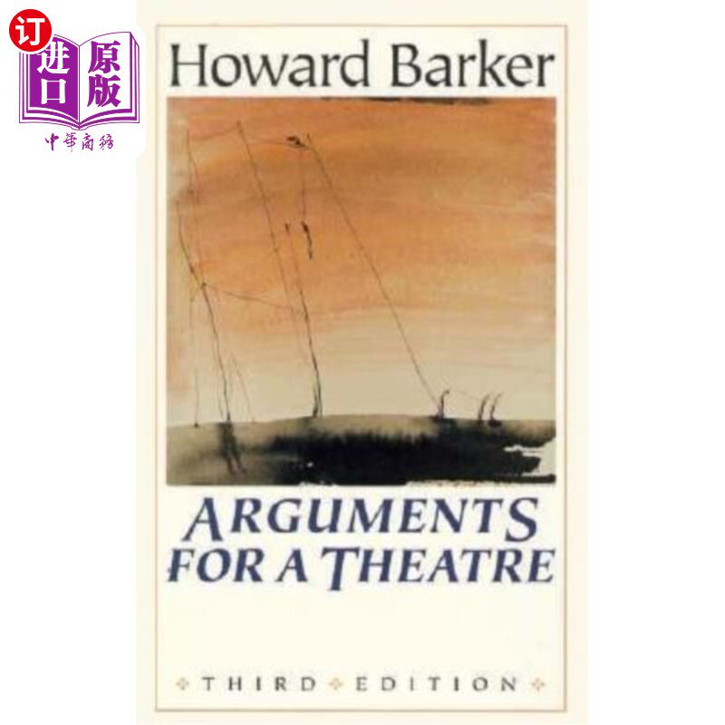 海外直订Arguments for a Theatre 剧院的理由