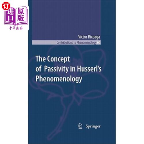 海外直订The Concept of Passivity in Husserl's Phenomenology 胡塞尔现象学中的被动性概念