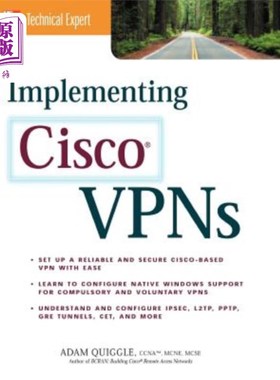 海外直订Implementing Cisco VPNs 实现Cisco VPN