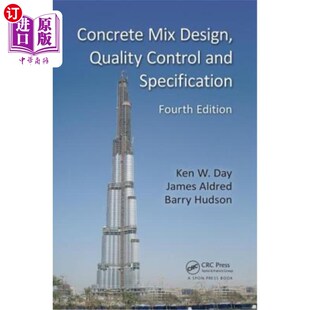海外直订Concrete Mix Design, Quality Control and Specification 混凝土配合比设计、质量控制及规范
