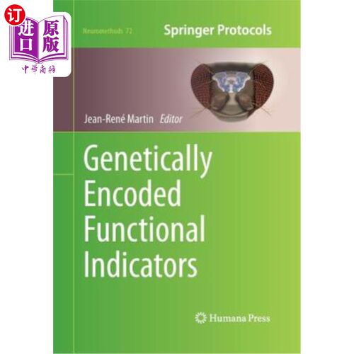 海外直订医药图书Genetically Encoded Functional Indicators 基因编码的功能指标