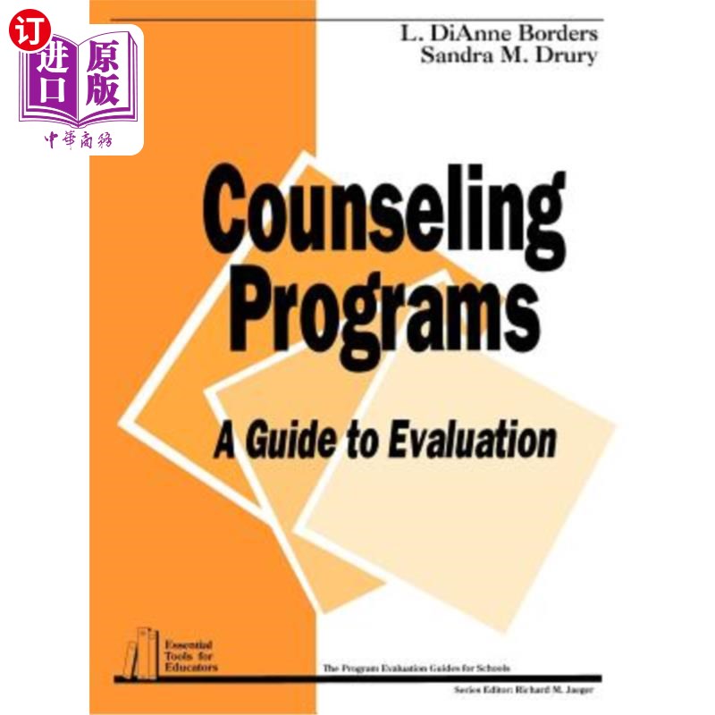 海外直订Counseling Programs: A Guide to Evaluation 咨询计划:评价指南