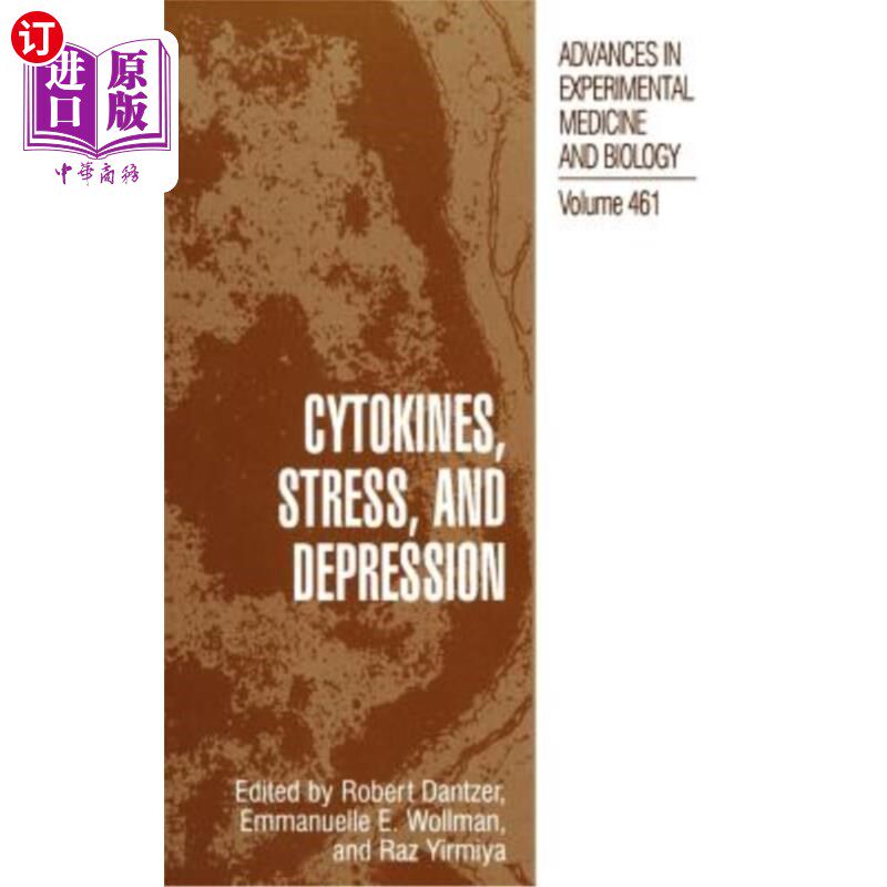 海外直订医药图书Cytokines, Stress, and Depression 细胞因子，压力和抑郁
