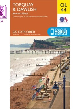 海外直订Torquay & Dawlish, Newton Abbot 托奎尔和道利什，牛顿·艾博特