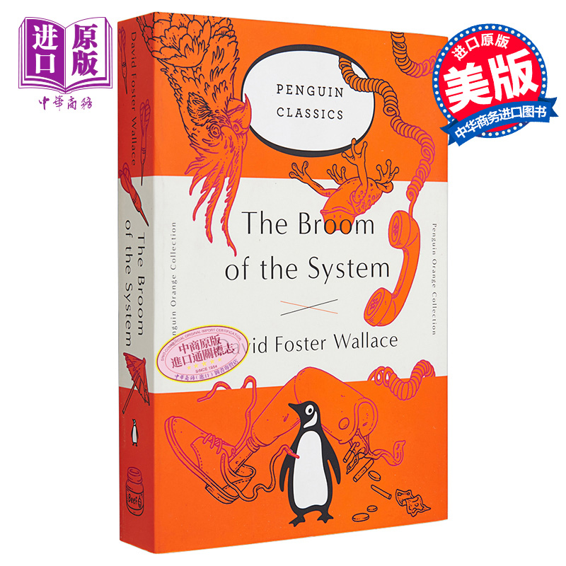 现货 【中商原版】系统的笤帚（毛边本）英文原版 Penguin Orange Collection: The Broom of the System