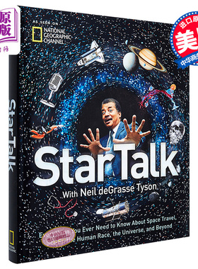 现货 星语：关于太空旅行、科幻小说、人类、宇宙你需要知道的一切 英文原版  自然科学 StarTalk: Everything You Want to Know