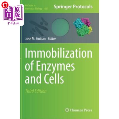 海外直订Immobilization of Enzymes and Cells 酶和细胞的固定化