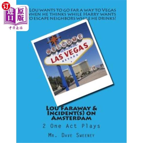 海外直订Lou Faraway & Incident(s) on Amsterdam: 2 One Act Plays Lou Faraway&阿姆斯特丹事件：2部独幕剧