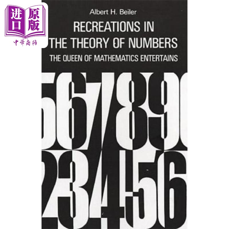 数论中的再创造 修订版 Recreations in the Theory of Numbers Revised 英文原版 Albert H Beiler 益智【中商原版】