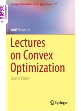 海外直订Lectures on Convex Optimization 凸优化讲座