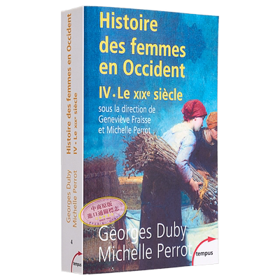 现货 西方女性史 19世纪 卷4 Lhistoire des femmes en occident tome 4 法文原版 Georges Duby【中商原版】