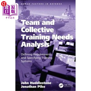 海外直订Team Analysis Specifyin 团队和集体培训需求分析：定 Needs Requirements Training Collective and Defining